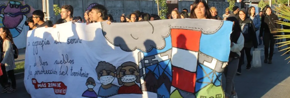 FOTOS | Así fue la marcha contra la contaminación y las zonas de sacrificio en Coronel