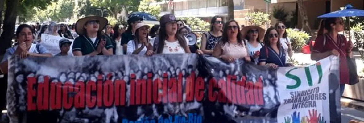 Trabajadoras/es de Fundación Integra llevan 10 días de movilizaciones a pesar de negativa del gobierno a escuchar su petitorio