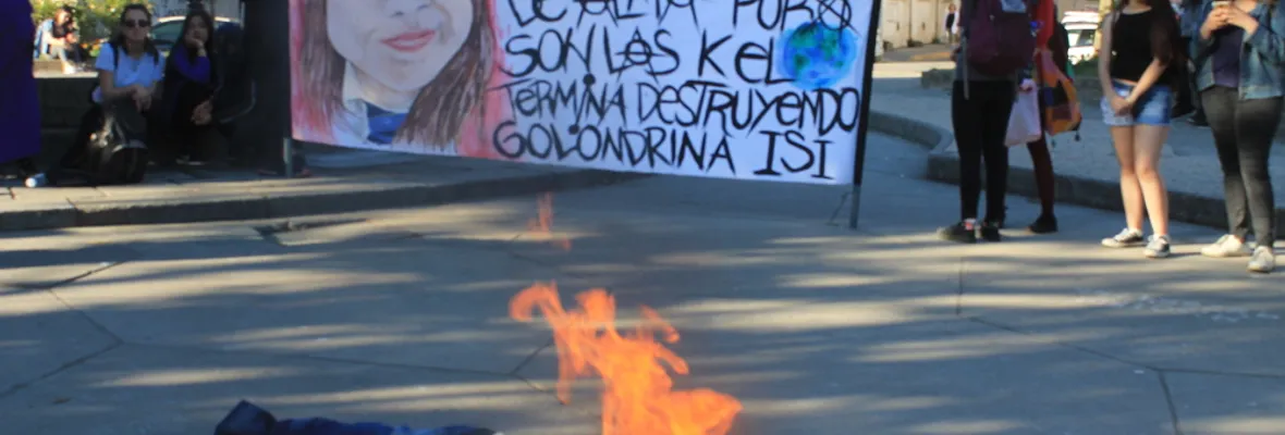 Familiares y cercanas a Dorito marcharon en repudio a rebaja de condena a responsable del femicidio