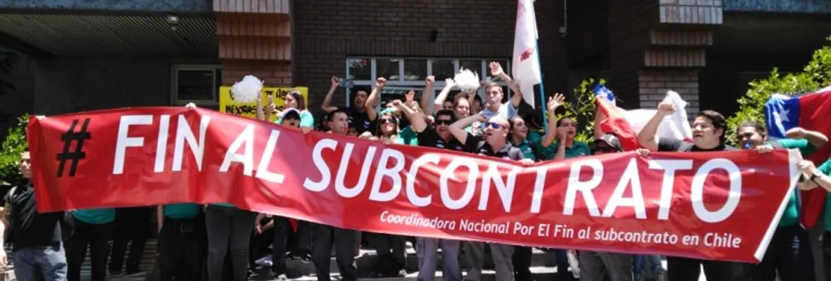 Subcontratados del retail logran mejoras laborales tras dos semanas de movilizaciones