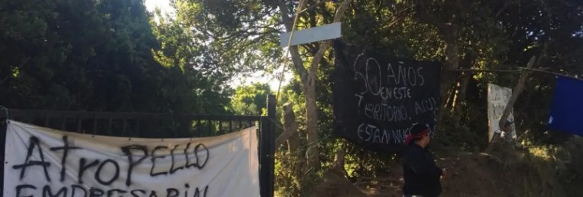 Denuncian ataque con disparos a familias amenazadas con desalojos en Las Escaleras, península de Hualpén