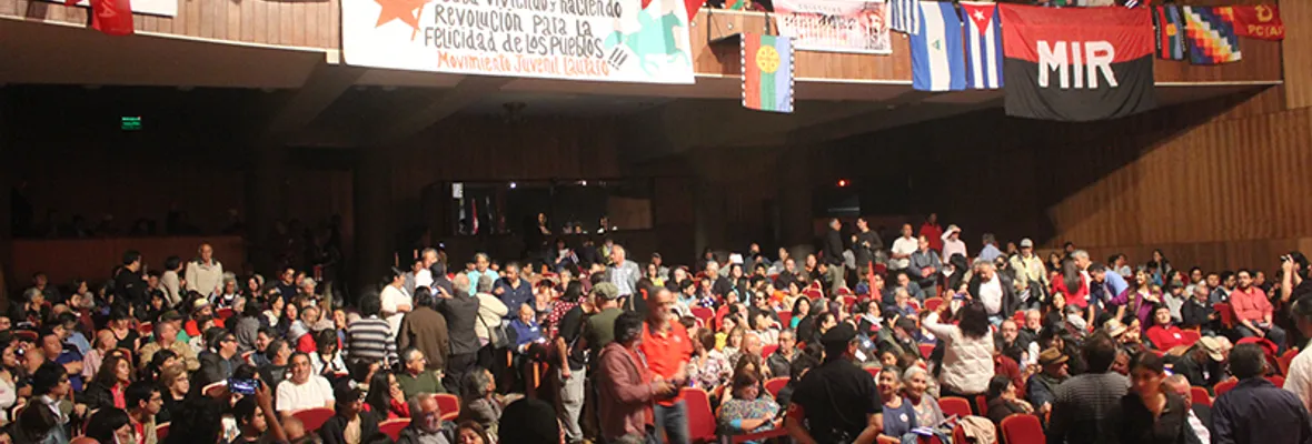 En un Teatro Concepción repleto se celebraron los 60 años del triunfo de la revolución cubana