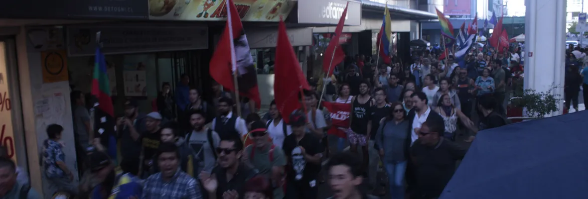 Manifestación en contra del golpismo en Venezuela se desarrolló en Concepción