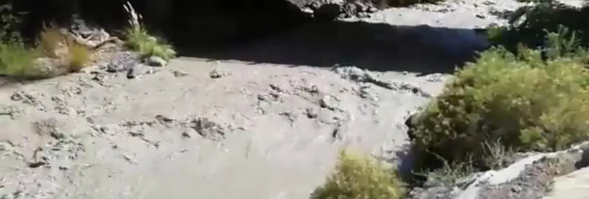 Derrame de relaves mineros al río Blanco provocó emergencia ambiental en Los Andes