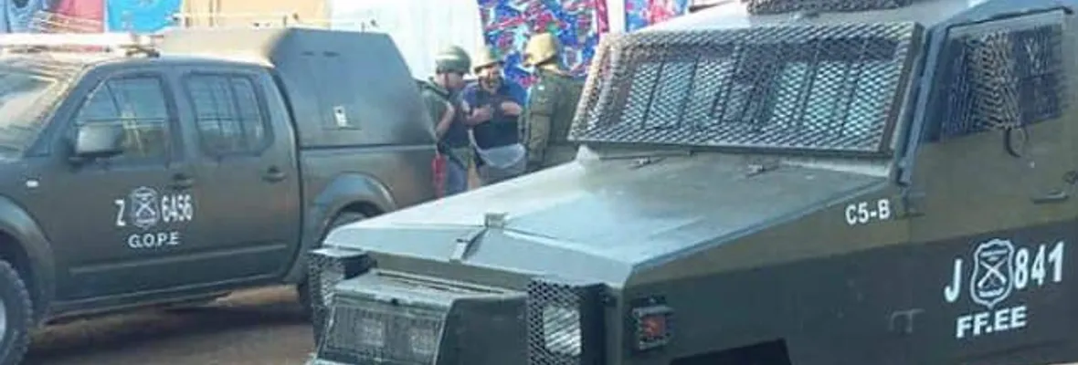 Carabineros ha desalojado a familias de fundo Las Escaleras en beneficio del negocio inmobiliario