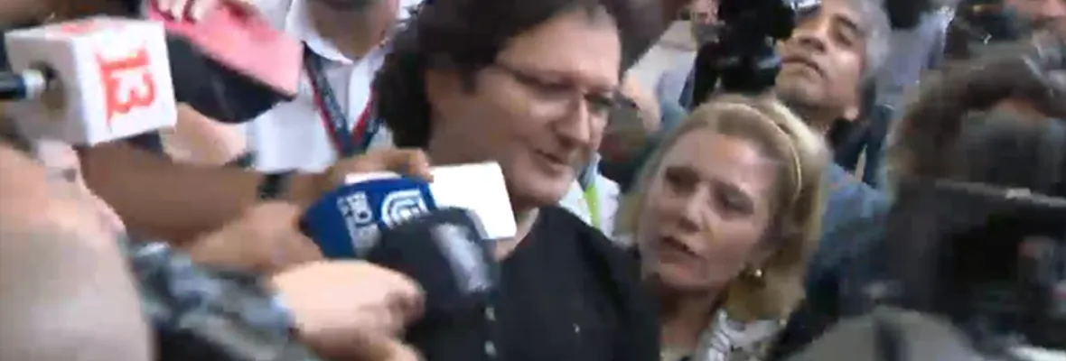 Exfrentista Patricio Ortiz regresa a Chile en medio de muestras de apoyo