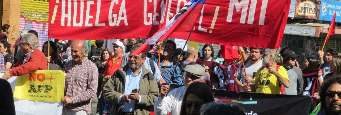 NO+AFP: De las marchas a la huelga general