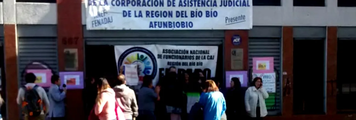 Paralización nacional indefinida en la Asistencia Judicial por no pago de bono a funcionarios