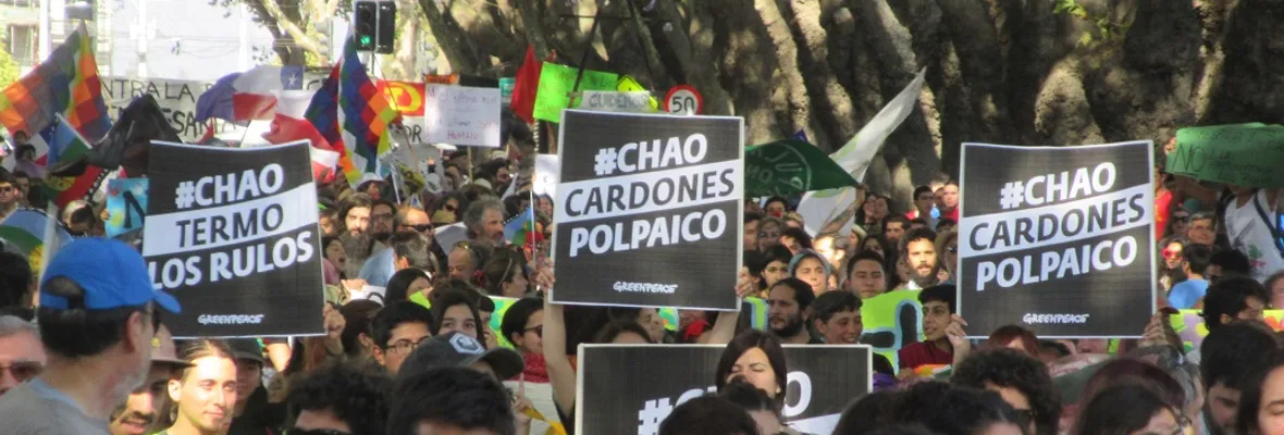 Cinco mil personas marcharon en Limache en oposición a proyectos Cárdones-Polpaico y termoeléctrica Los Rulos