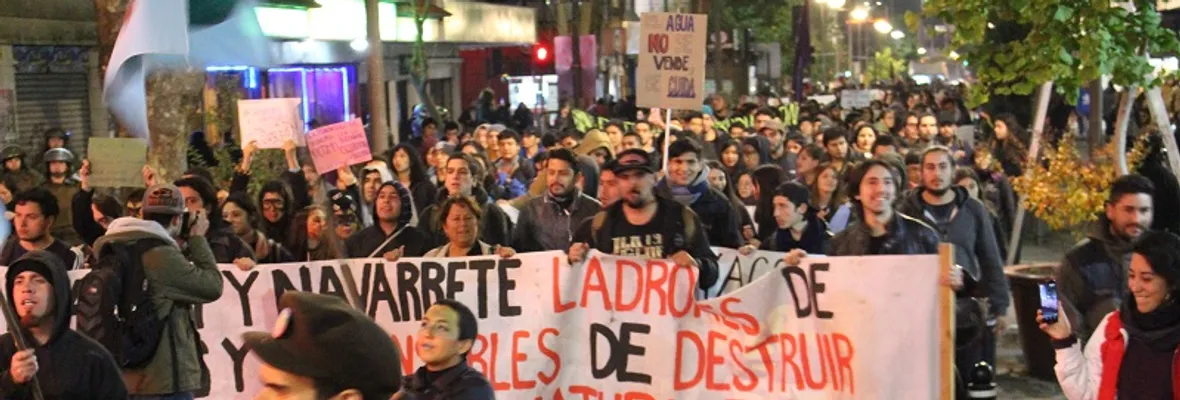 Marcha plurinacional Por el Agua y los Territorios se realiza en Concepción dando inicio a semana de movilizaciones