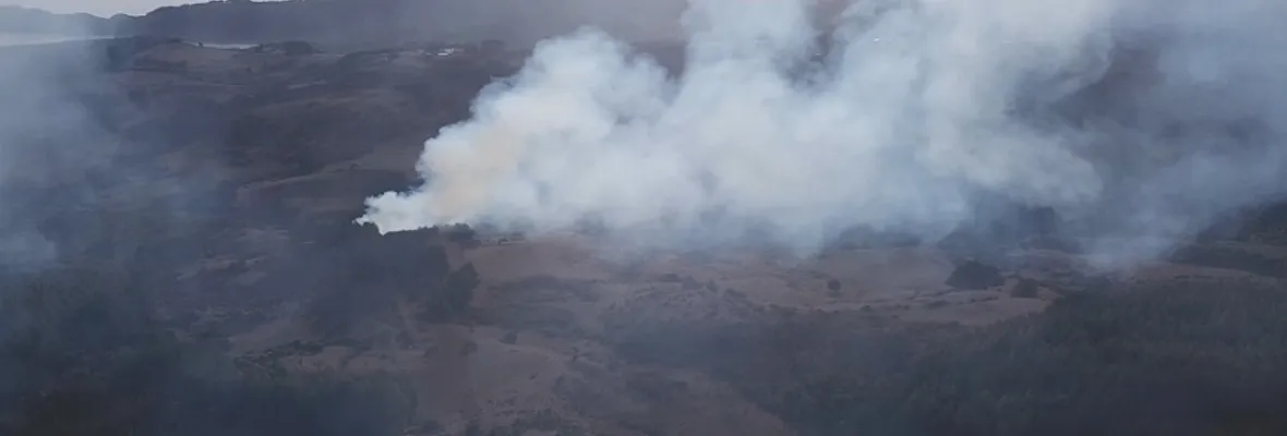 VIDEO| Entre represión e incendios se mantiene recuperación mapuche en Yani