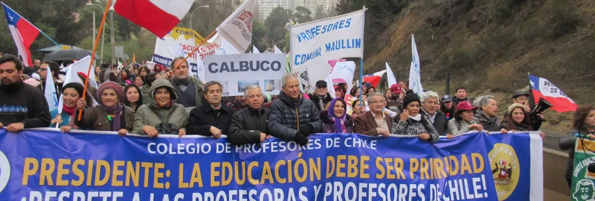 Docentes rechazan con más del 70% propuesta del MINEDUC y mantienen el paro