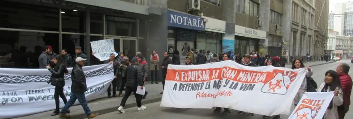 Putaendo resiste: ¡Fuera las mineras!
