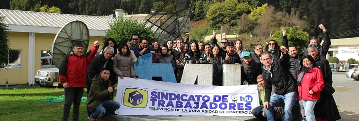 Sindicato de Canal TVU exige mejores condiciones laborales a la U. de Concepción