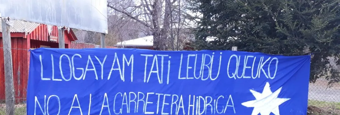 Comunidades pewenches se organizan en rechazo al distópico proyecto de carretera hídrica