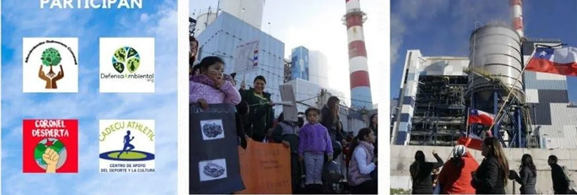 Convocan a encuentro ciudadano en Coronel para el cierre de las termoeléctricas a carbón