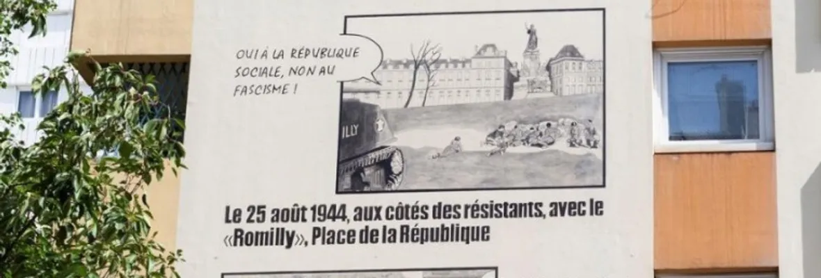 Homenaje a los republicanos españoles a 75 años de la liberación de París de los nazis