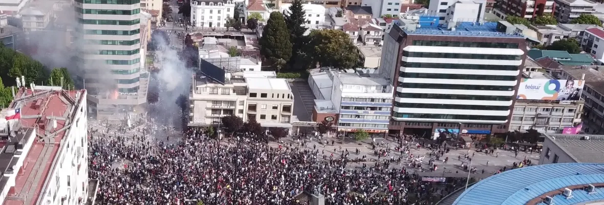 VIDEO | Testimonios de manifestantes en Concepción en la "marcha más grande de Chile"