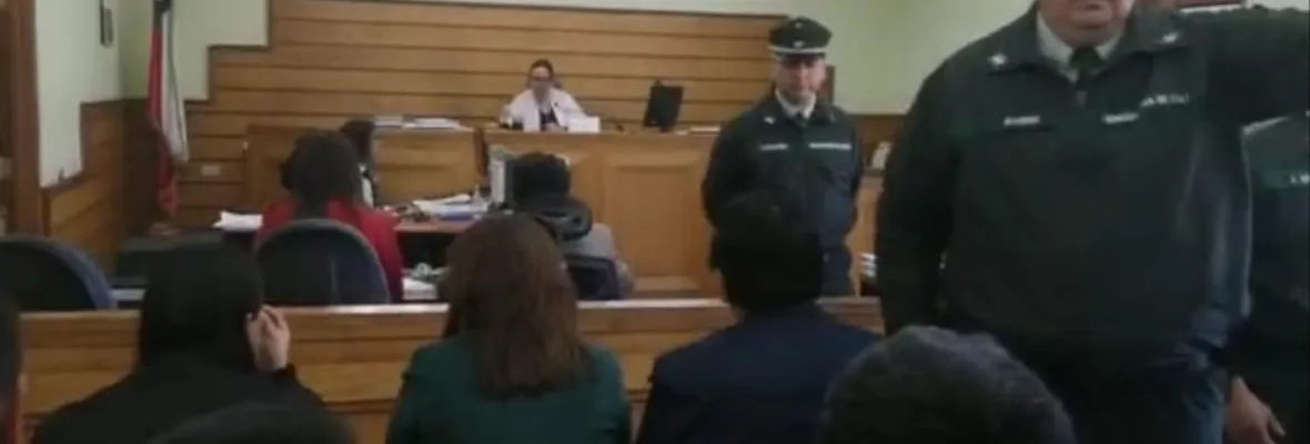 Arraigo nacional y firma quincenal como cautelares para infante de marina asesino de Talcahuano