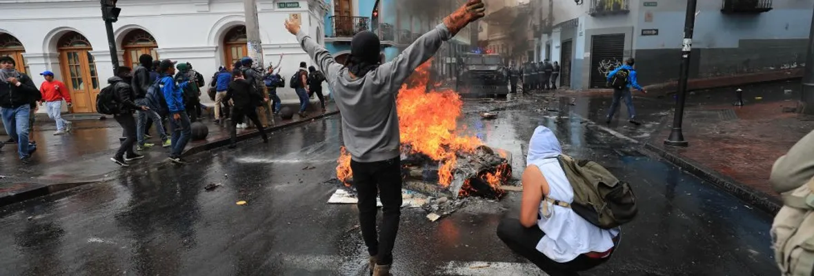 Al menos seis muertos y más de mil detenidos tras intensa semana de protestas en Ecuador