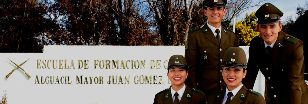Suboficial fue detenido por haber pateado en el abdomen a alumnos de la escuela de Carabineros