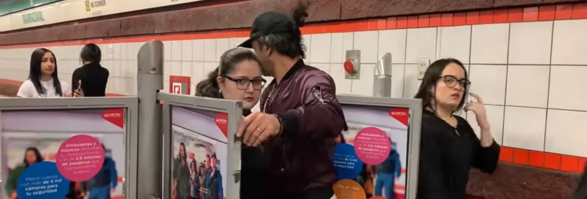 Video viral del comediante Jorge Alís enseña siete formas de evadir el metro