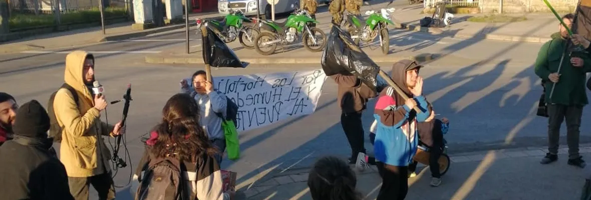 Jornada de protesta contra el desalojo de Horticultores y proyecto de Puente Industrial se vivió en Boca Sur