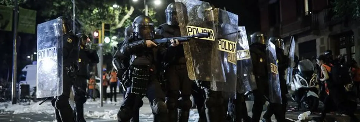 Toma fuerza la revuelta catalana contra el estado español en su 3º jornada de protesta