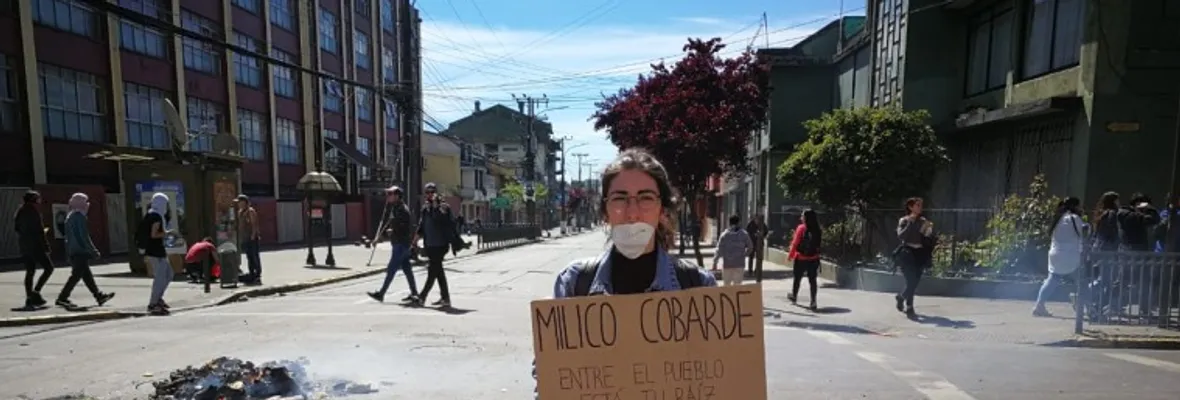 Así se vive la jornada de manifestaciones en Concepción