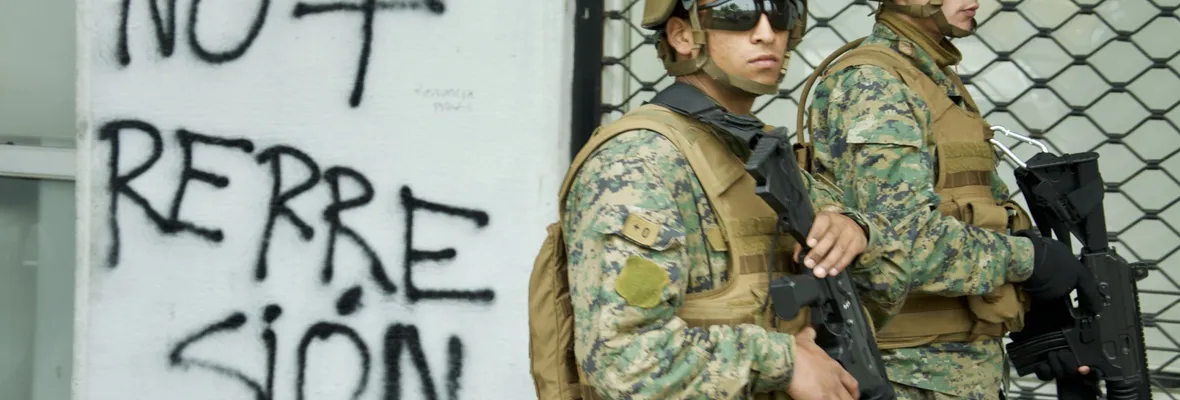 Avanza la represión contra la protesta: Senado aprueba proyecto que da libertad al Presidente de sacar a militares a la calle