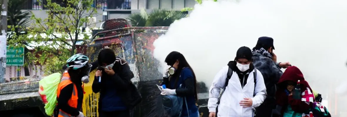 Los componentes de las lacrimógenas pueden provocar lesiones oculares y pérdida de visión, indica estudio