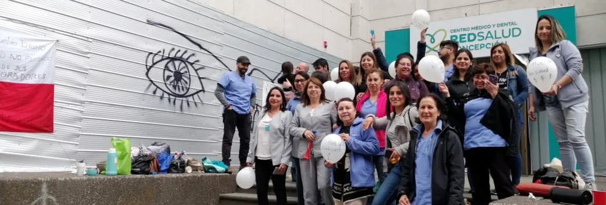 Sindicato de Red Salud de la Cámara Chilena de la Construcción declara su primera huelga en la historia