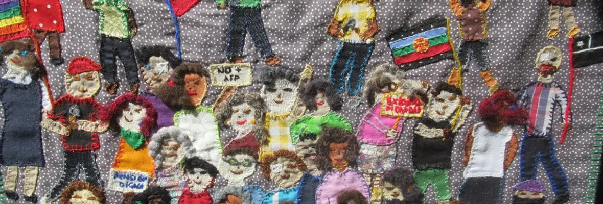 Arpilleras rebeldes: Otra forma de arte y lucha popular