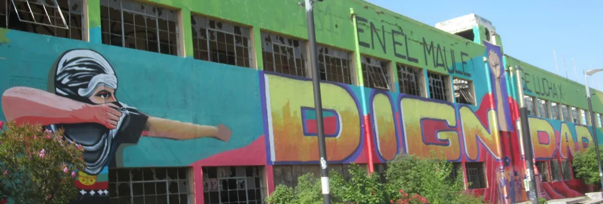 El arte rebelde en los muros de Talca