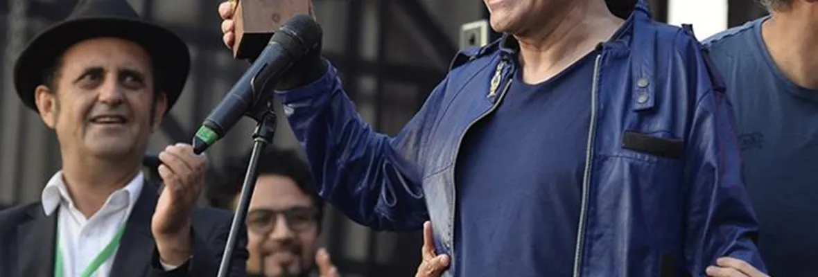 Jorge González fue homenajeado en Concepción