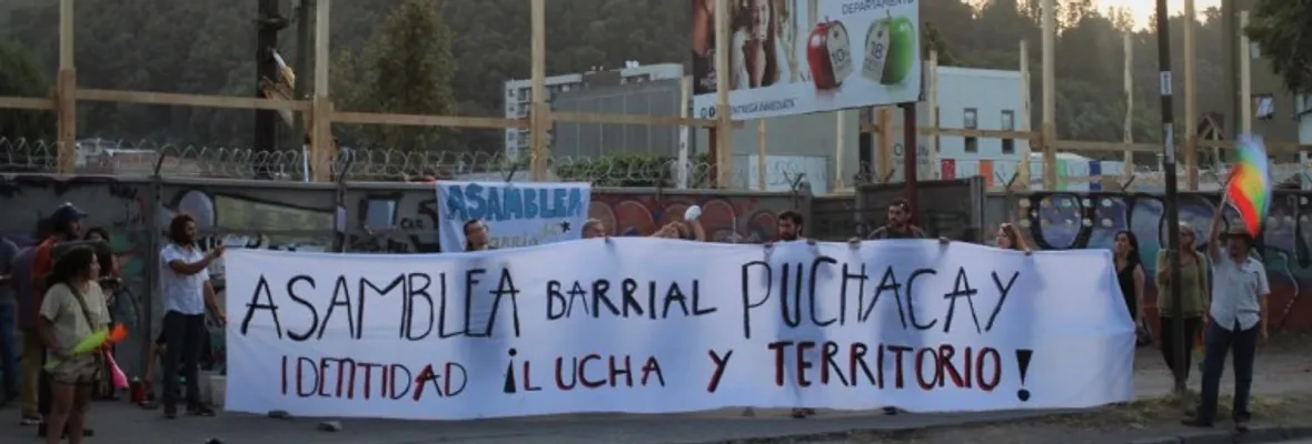 Vecinos/as de Puchacay protestan ante invasión de edificios de altura en Concepción