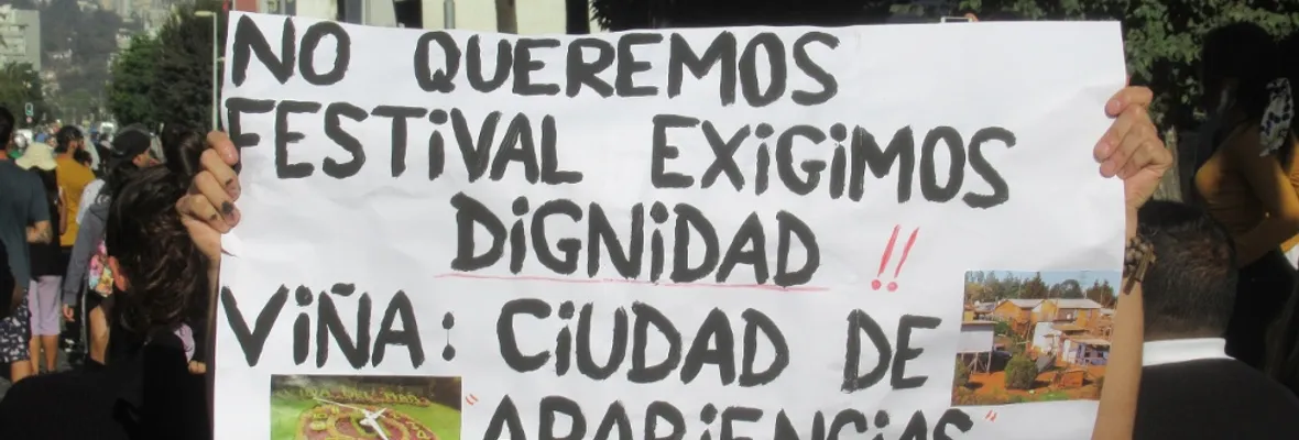 Festival de rabia y rebeldía popular en Viña del Mar