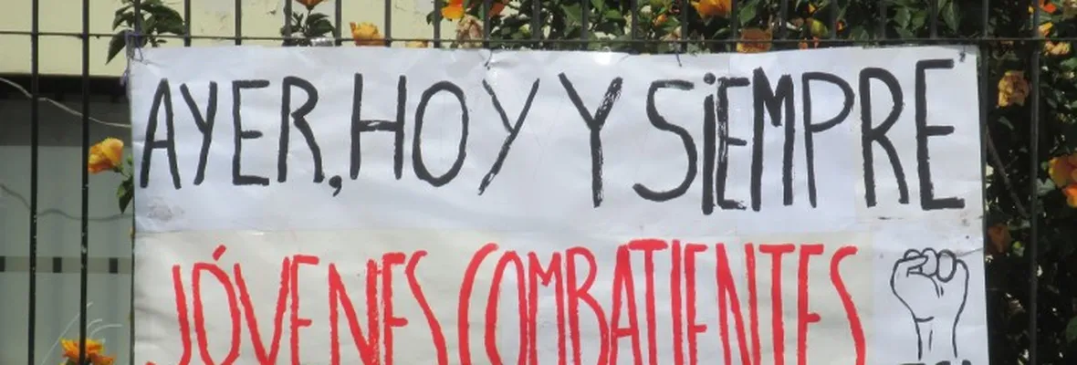 Conmemoran el día del joven combatiente en Valparaíso
