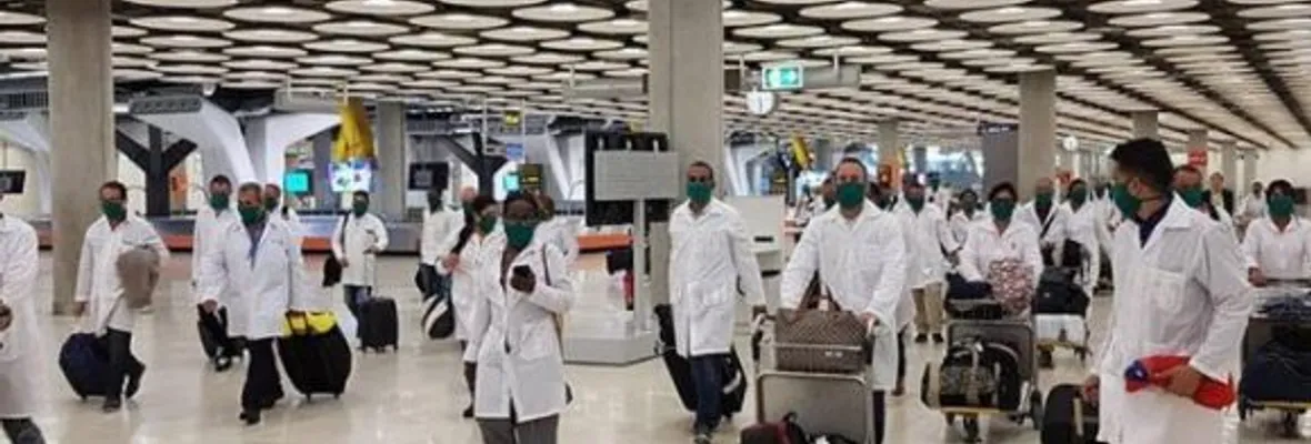 Brigada médica cubana llegó hasta Andorra para luchar contra la COVID-19