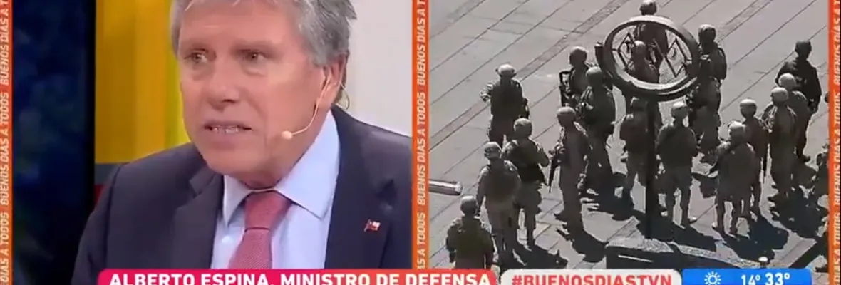 Ministro de Defensa califica como "accidente de tránsito" atropello de marinos a poblador en Talcahuano