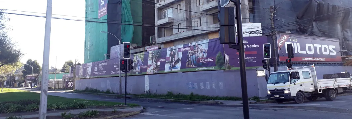 Brote de Covid-19 en trabajadores clausura construcción de edificio en Manuel Rodríguez