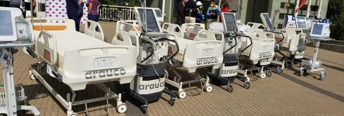 La vergonzosa e incompleta donación de ventiladores mecánicos de Forestal Arauco en Curanilahue