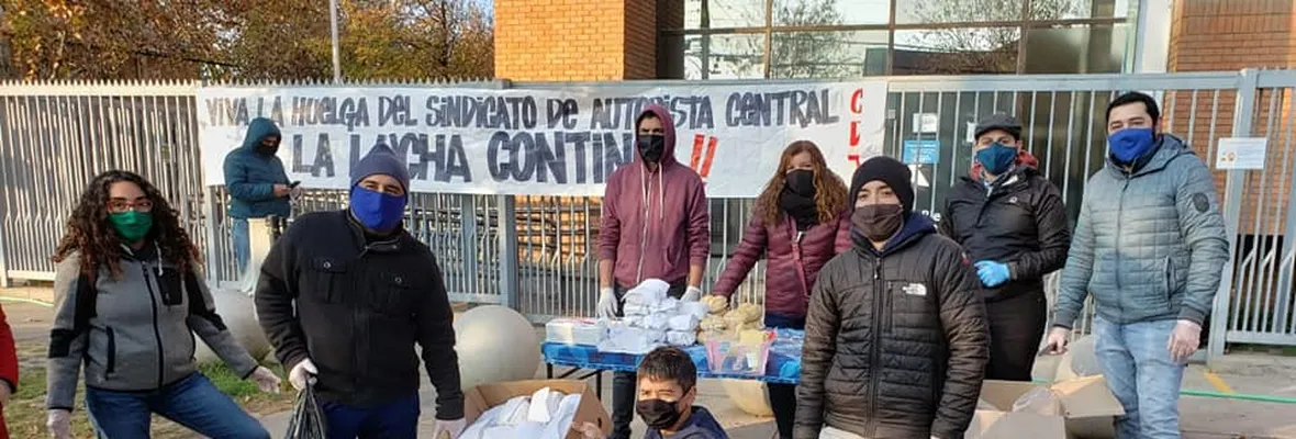 Trabajadores/as de Autopista Central de Santiago cumplieron 24 días en huelga