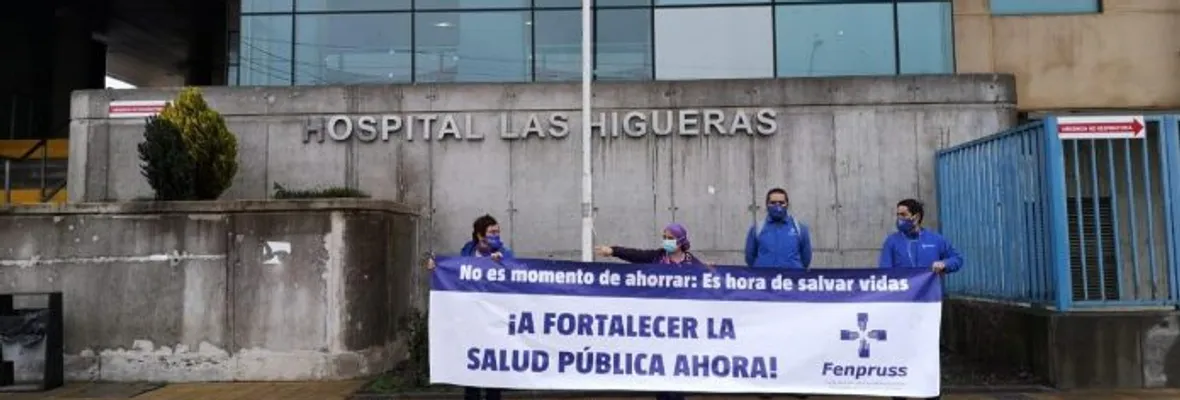 Fenpruss Talcahuano denuncia que a trabajadores/as se les da una mascarilla para dos turnos
