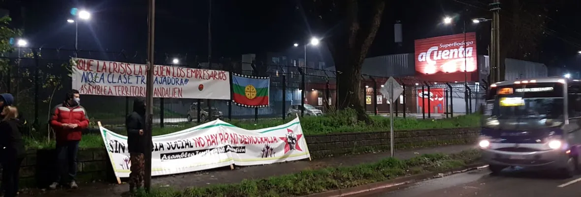 Cacerolazos y barricadas por segunda noche consecutiva en sectores del Gran Concepción