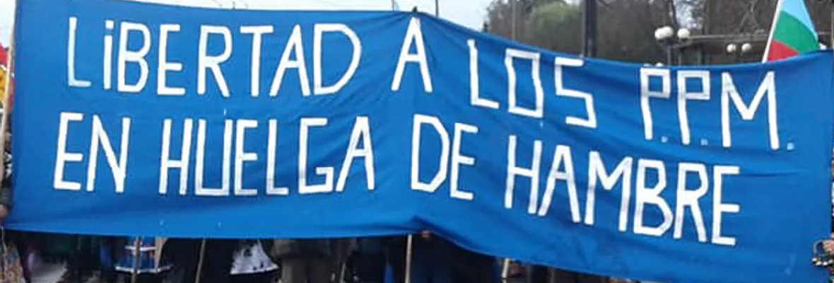 Presos políticos mapuches de Angol cumplen 80 días en huelga de hambre