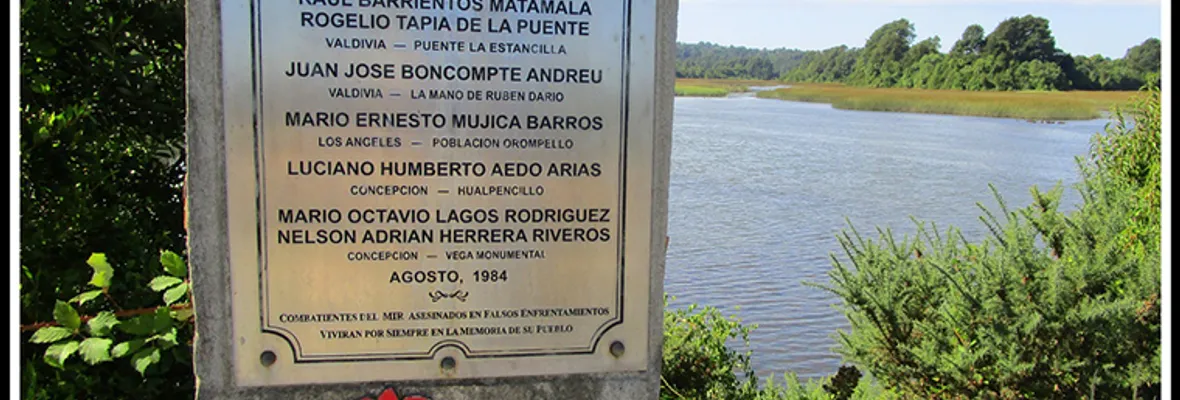 Conmemoran a militantes del MIR asesinados por la dictadura en agosto de 1984 en la denominada Operación Alfa Carbón
