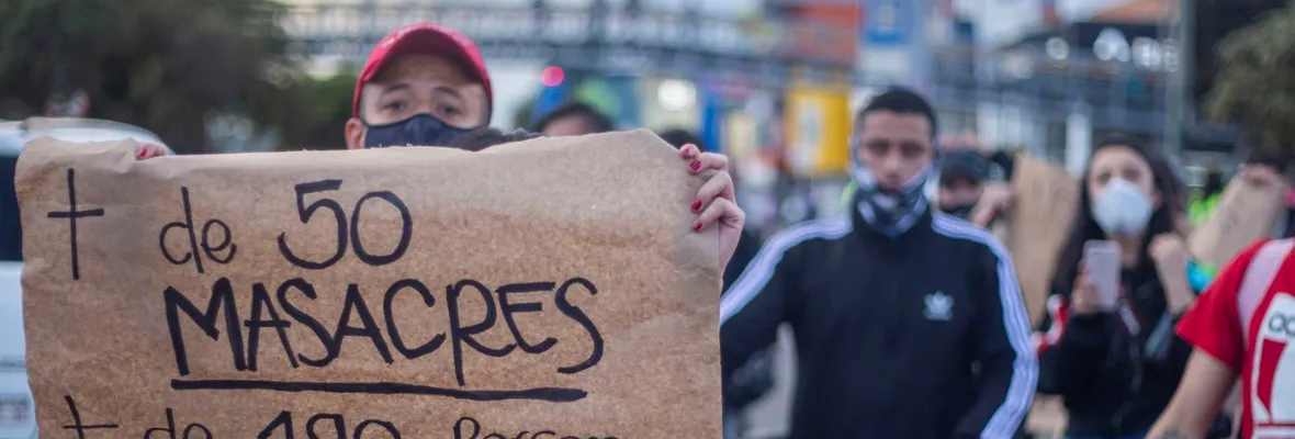 Dos nuevas masacres este fin de semana en Colombia