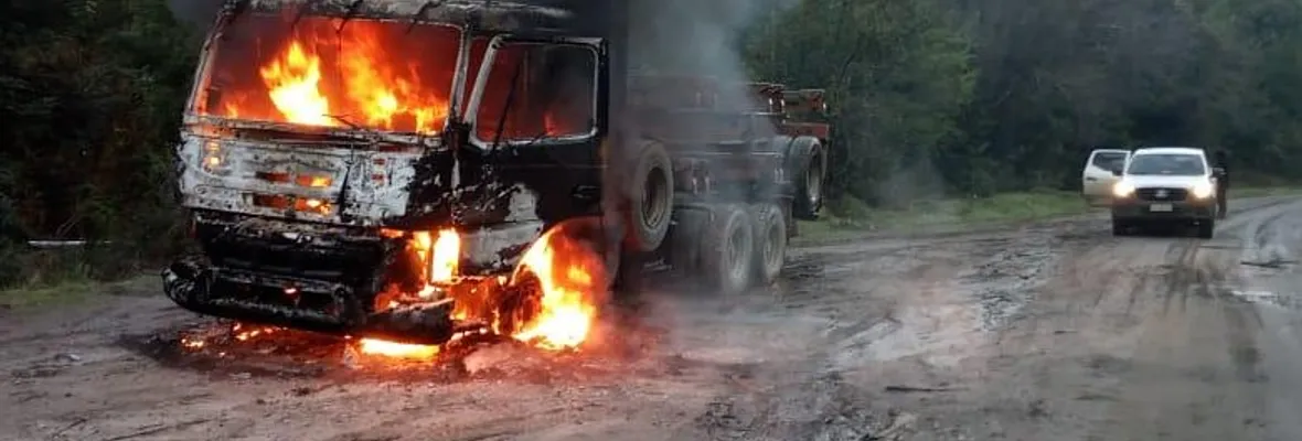 Ataques incendiarios en la Provincia de Arauco marcan día 66 de huelga de hambre en Lebu