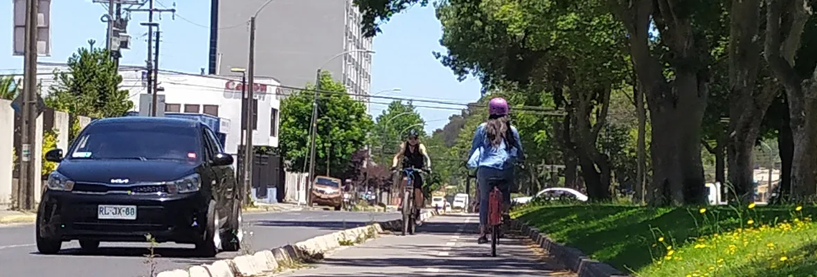 Bicicleta vuelve a liderar en medición de eficiencia de transporte en el Gran Concepción